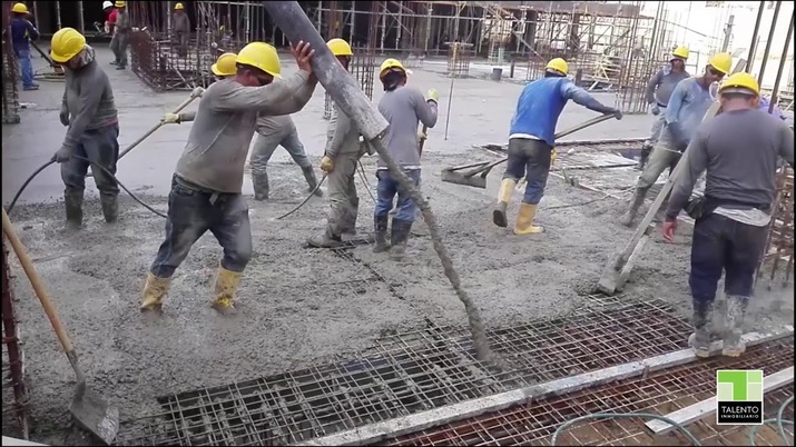 Plancha de concreto