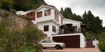 La casa del artista Jorge Riveros