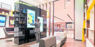 Salas de venta de vanguardia y menos convencionales