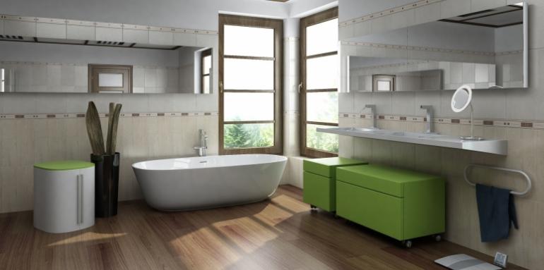 Decoración interior de baños