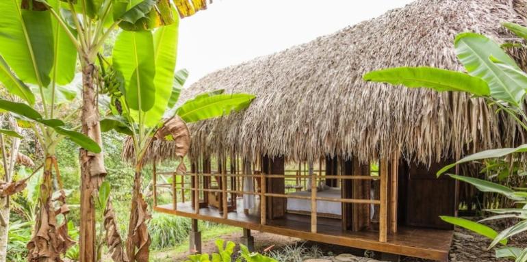 Una cabaña colombiana es un éxito en Airbnb Una cabaña colombiana es un éxito en Airbnb