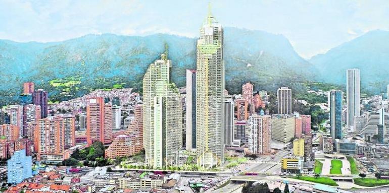 Atrio, en Bogotá, espacio público de gran altura Atrio, en Bogotá, espacio público de gran altura