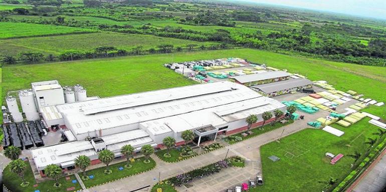 Planta de Pavco en Guachené. Parque Industrial y Comercial del Cauca. 