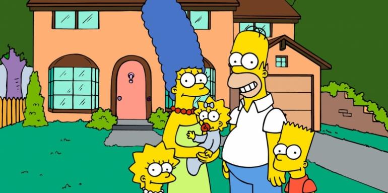 Así es la casa real de Los Simpson Así es la casa real de Los Simpson