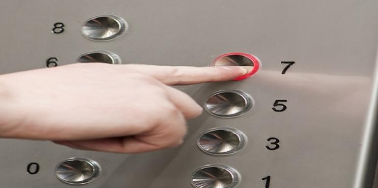 Tablero de números ascensor