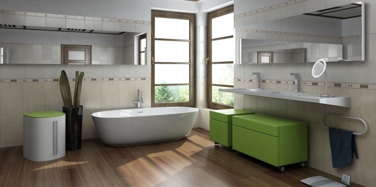 Decoración interior de baños