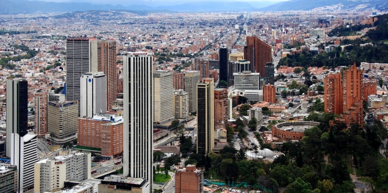 Panorámica de Bogotá, impuesto predial 2016