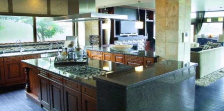 Cocina muebles en madera