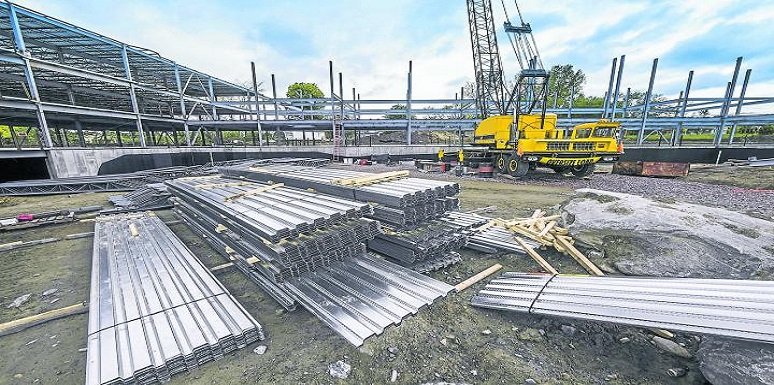 Con el desarrollo de edificaciones y obras civiles, se ha consolidada como uno de los impulsores de la economía 