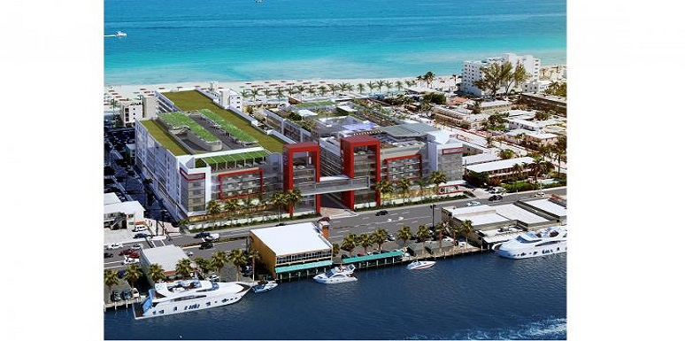 Construcción frente al mar 