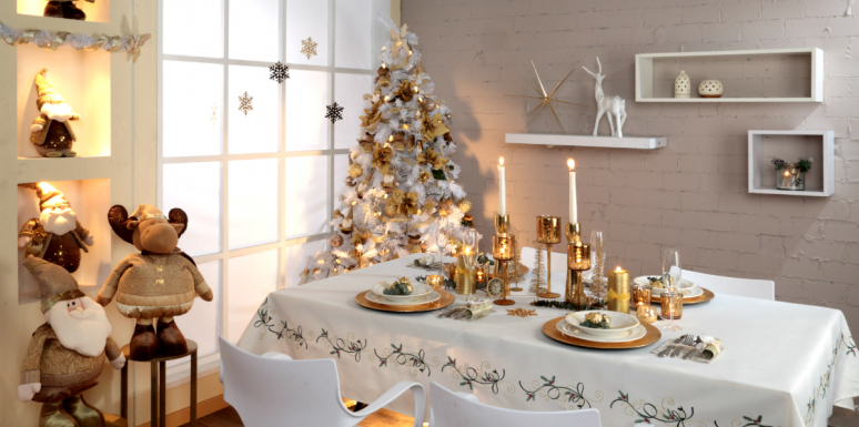 Cinco tendencias en decoración para esta navidad
