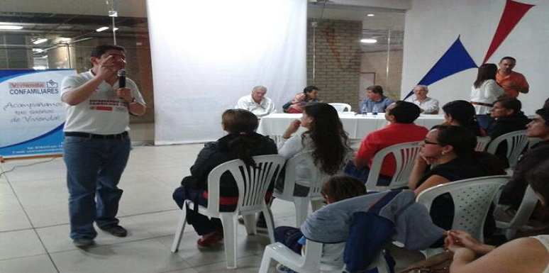 La vitrina inmobiliaria a la que asistió el Ministro Henao Cardona en Manizales se realizó en el Centro Comercial Fundadores.