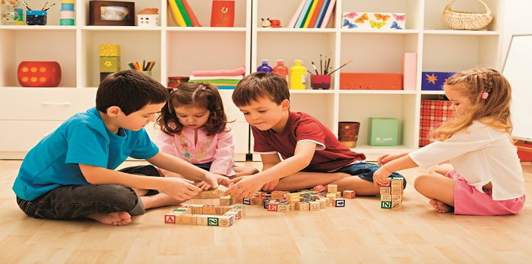 Crea un salón de juegos para tus hijos