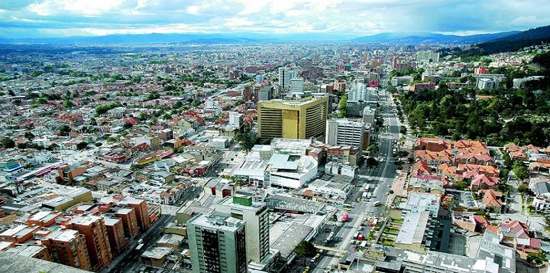 Panorámica Bogotá de día