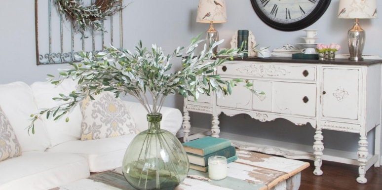 Decoración al estilo shabby chic