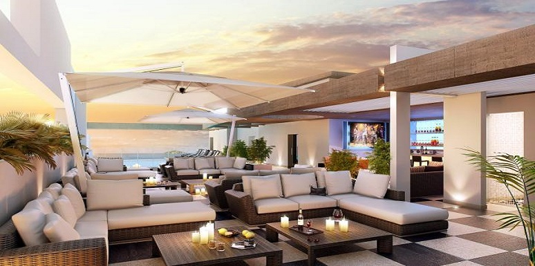 Así será el Sky Bar del hotel Best Western Santa Marta Bussiness Hotel que usted podrá disfrutar